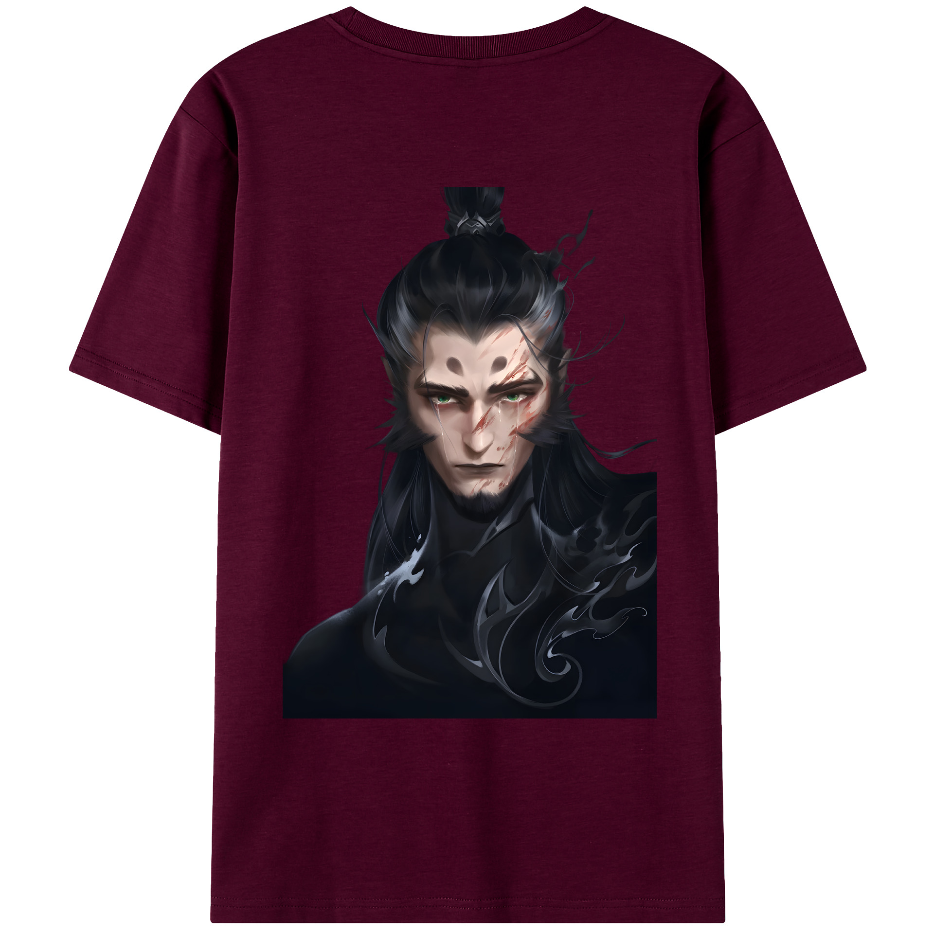 （画像用） Ne Zha 2 ナタ 魔童の大暴れ レディース半袖Tシャツ(バックプリント)
